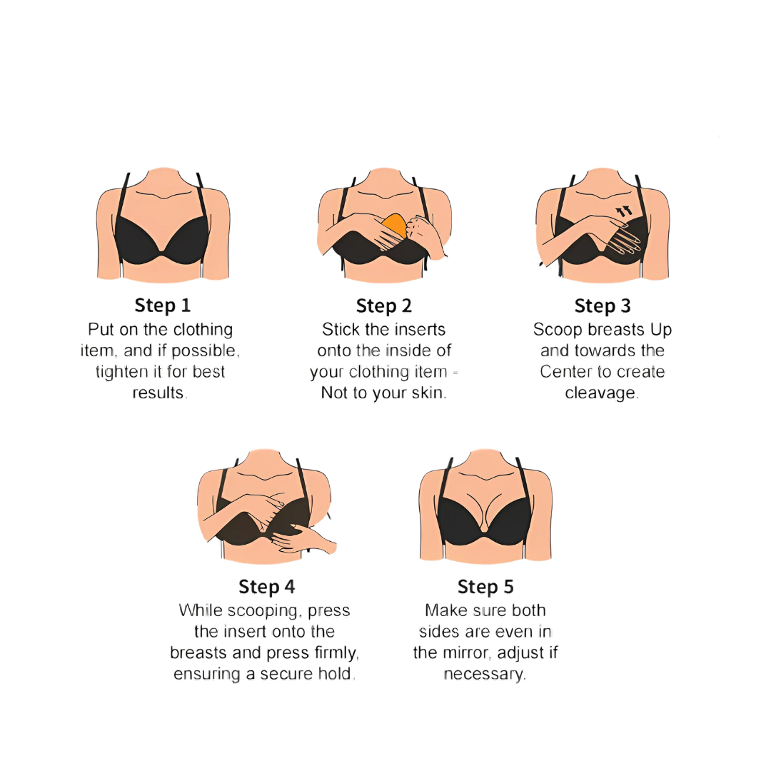 Triangle Silicone Bra Inserts - APHLAIRE