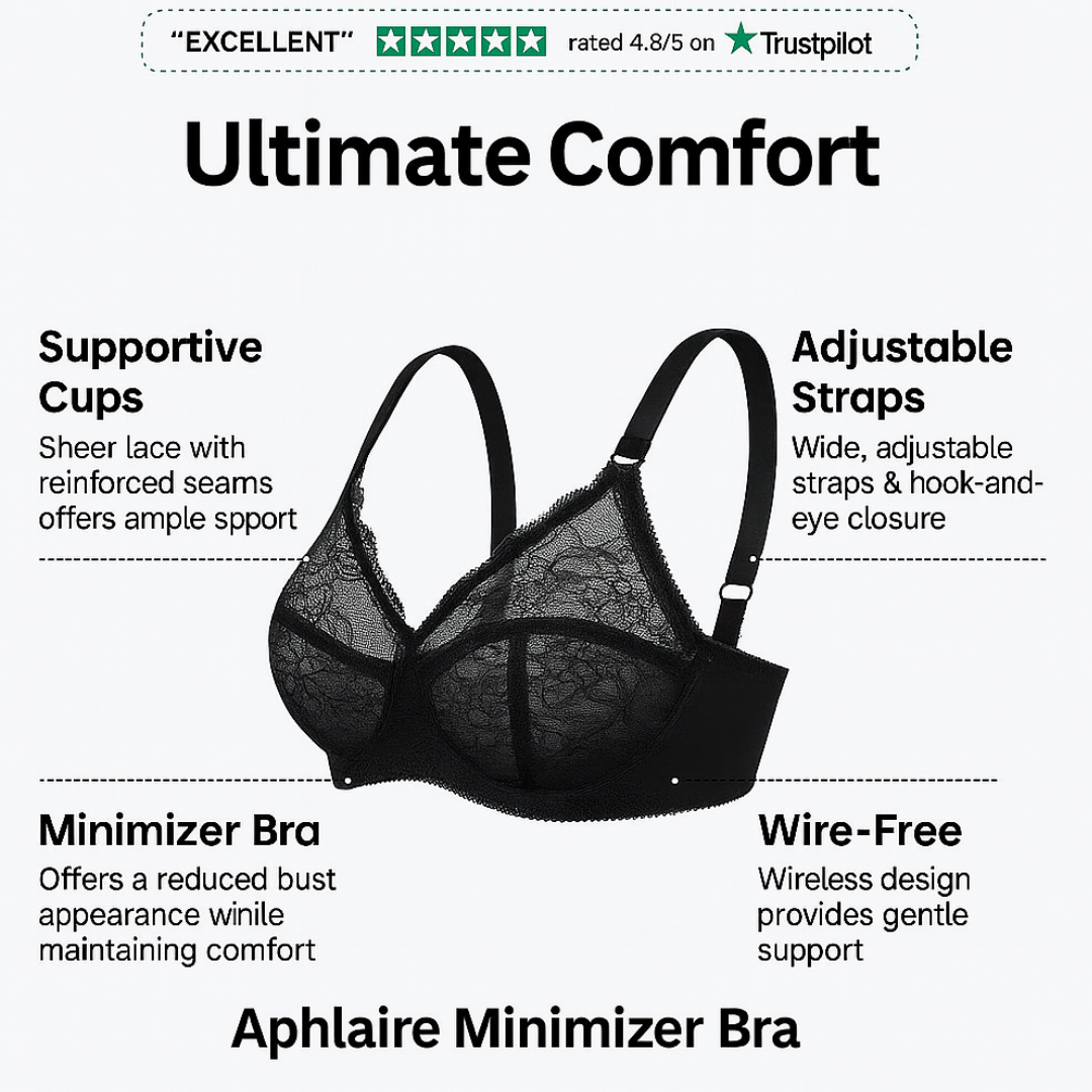 Aphlaire Comfort Minimizer Bra - APHLAIRE