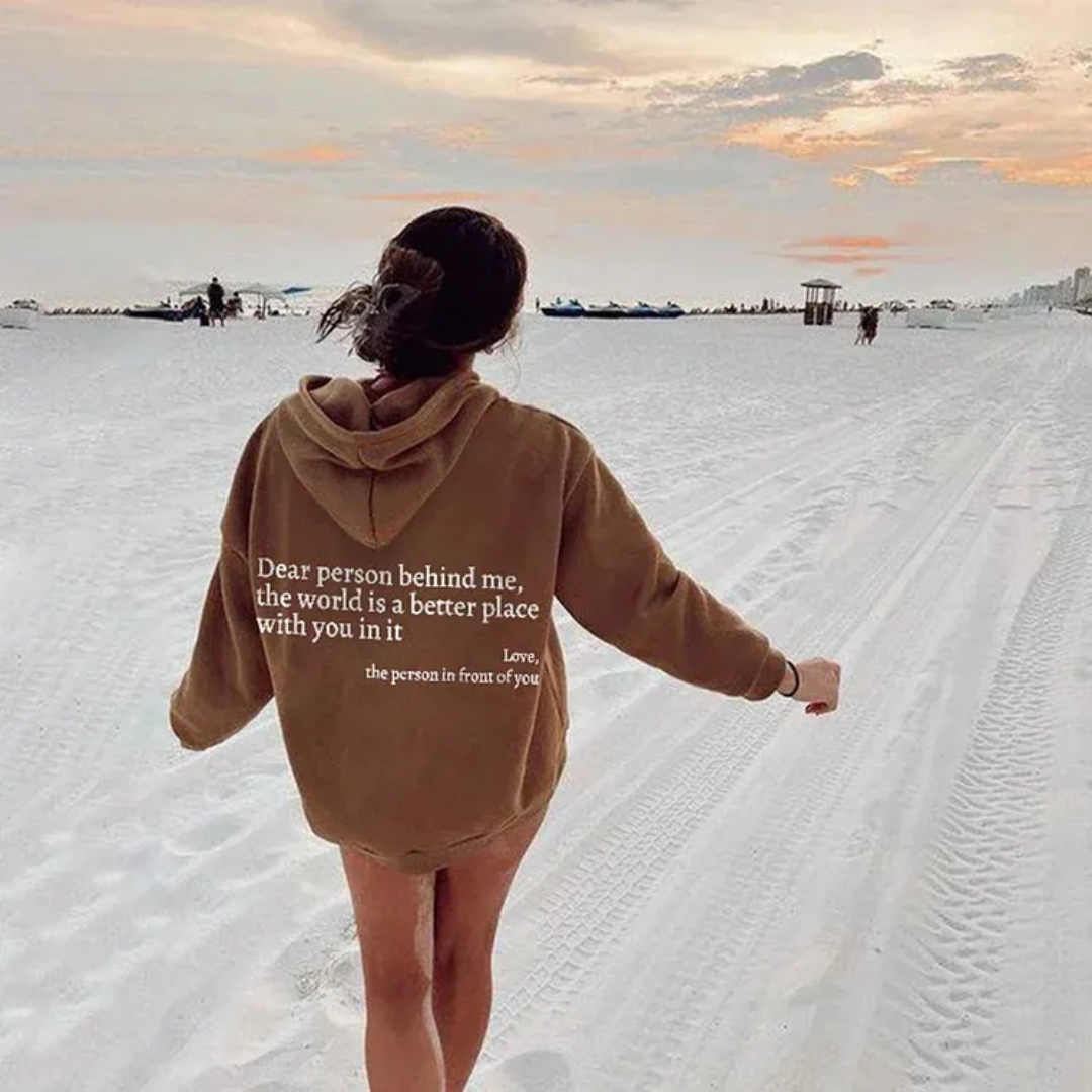 Dear Person Behind Me Hoodie - APHLAIRE