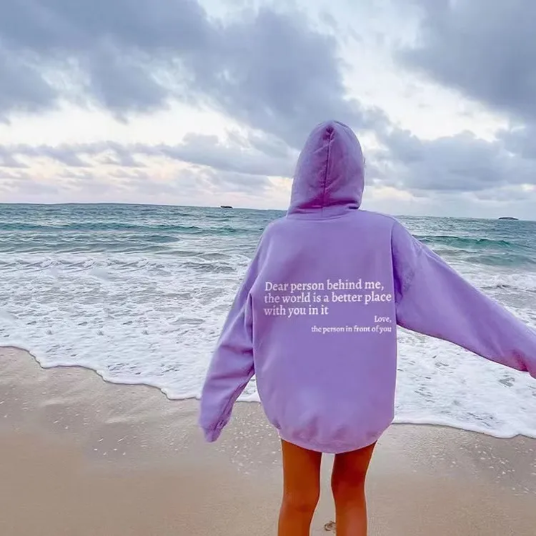 Dear Person Behind Me Hoodie - APHLAIRE