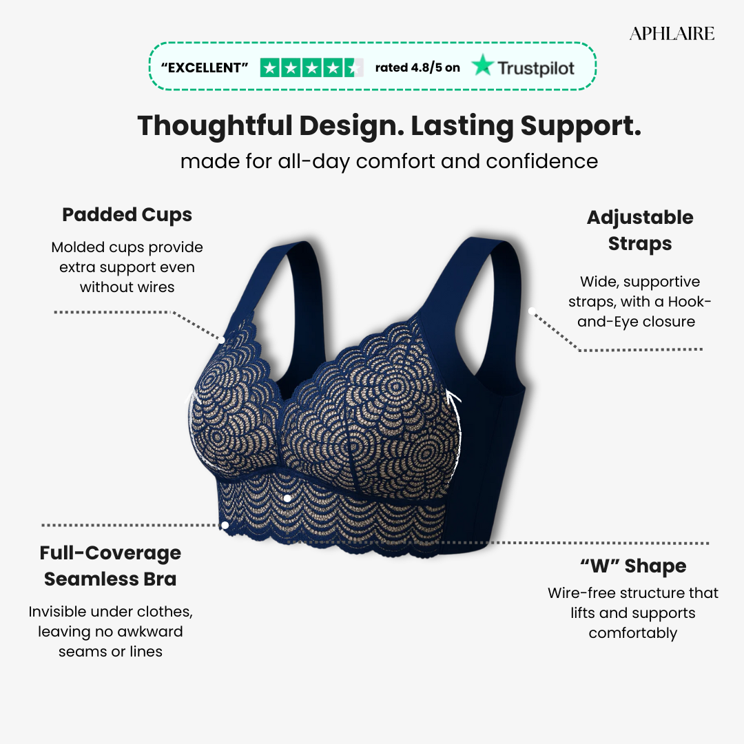 Aphlaire Full Support Wireless Bra